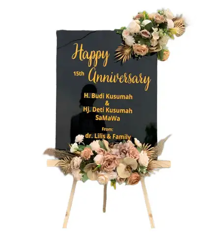 Papan Bunga Akrilik Hative Besar