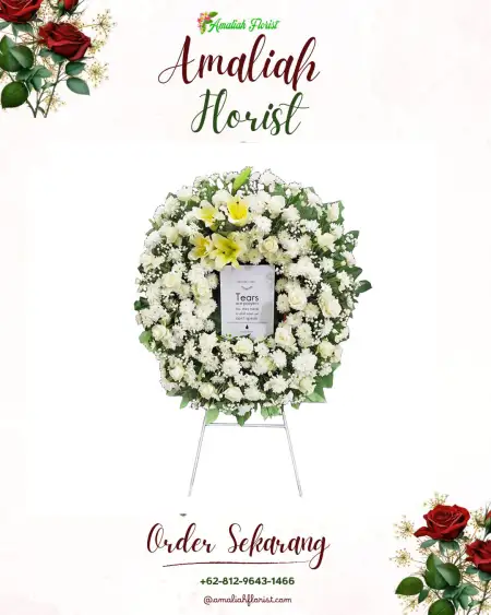 Krans Bunga Duka Hative Besar